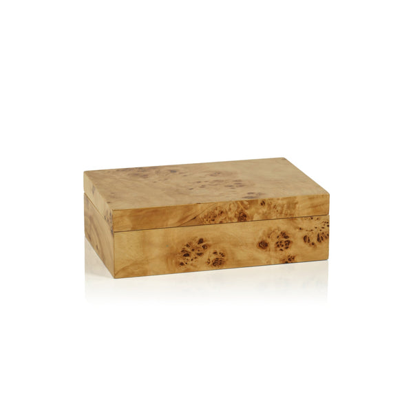 DUBBO BURL WOOD DESIGN BOX SMALL