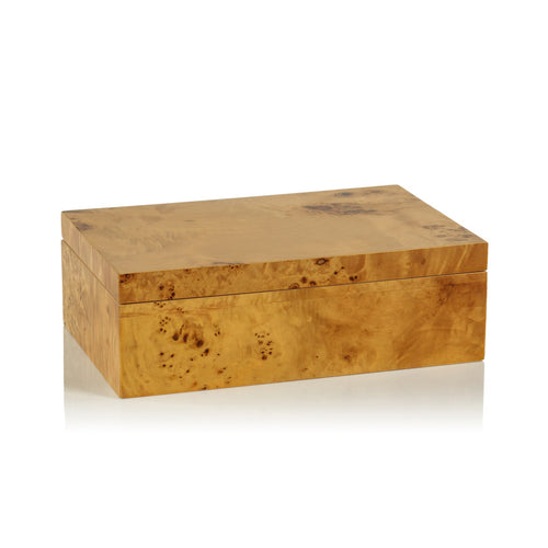 DUBBO BURL WOOD DESIGN BOX LARGE