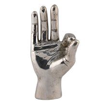 Ok Sign Sculpture, Silver
