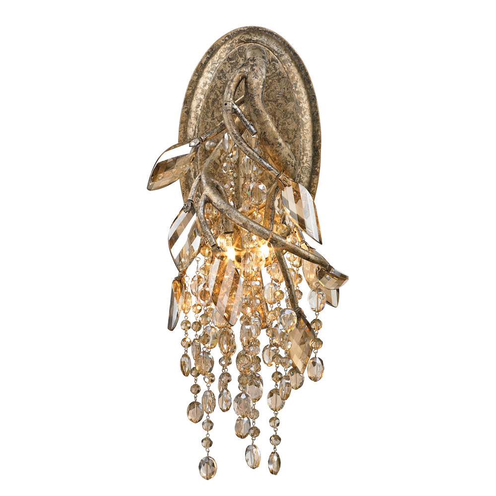 Autumn Twilight Wall Sconce in Mystic Gold, Lighting, Laura of Pembroke