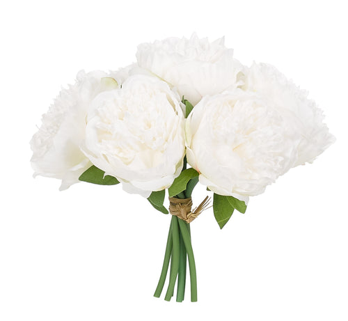 WHITE PEONY BOUQUET