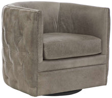 PALAZZO LEATHER SWIVEL CHAIR