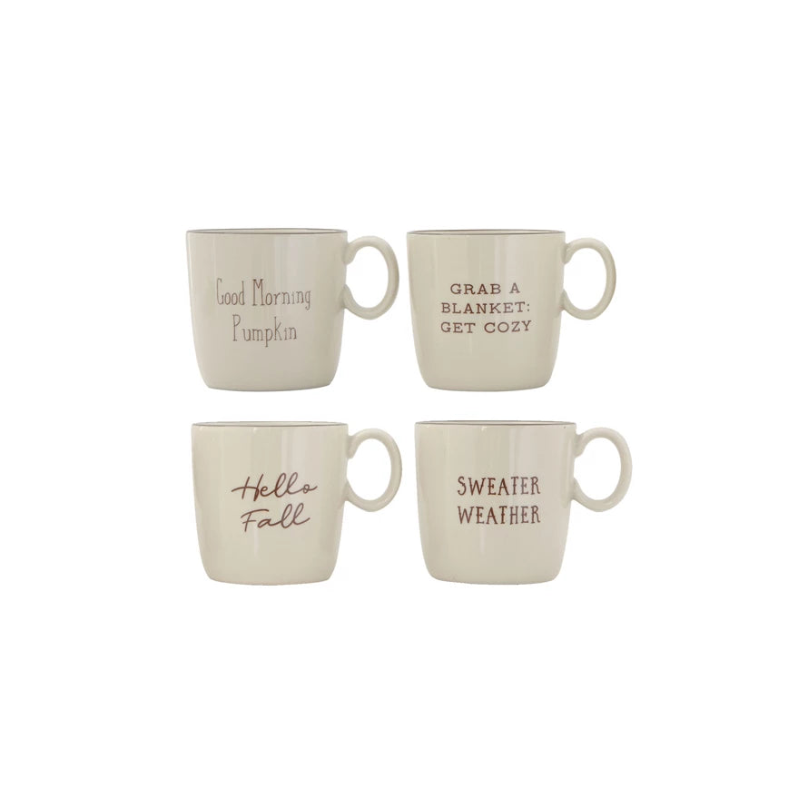 FALL STONEWARE MUG