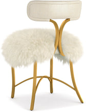 SWANSON CHAIR WITH FUR