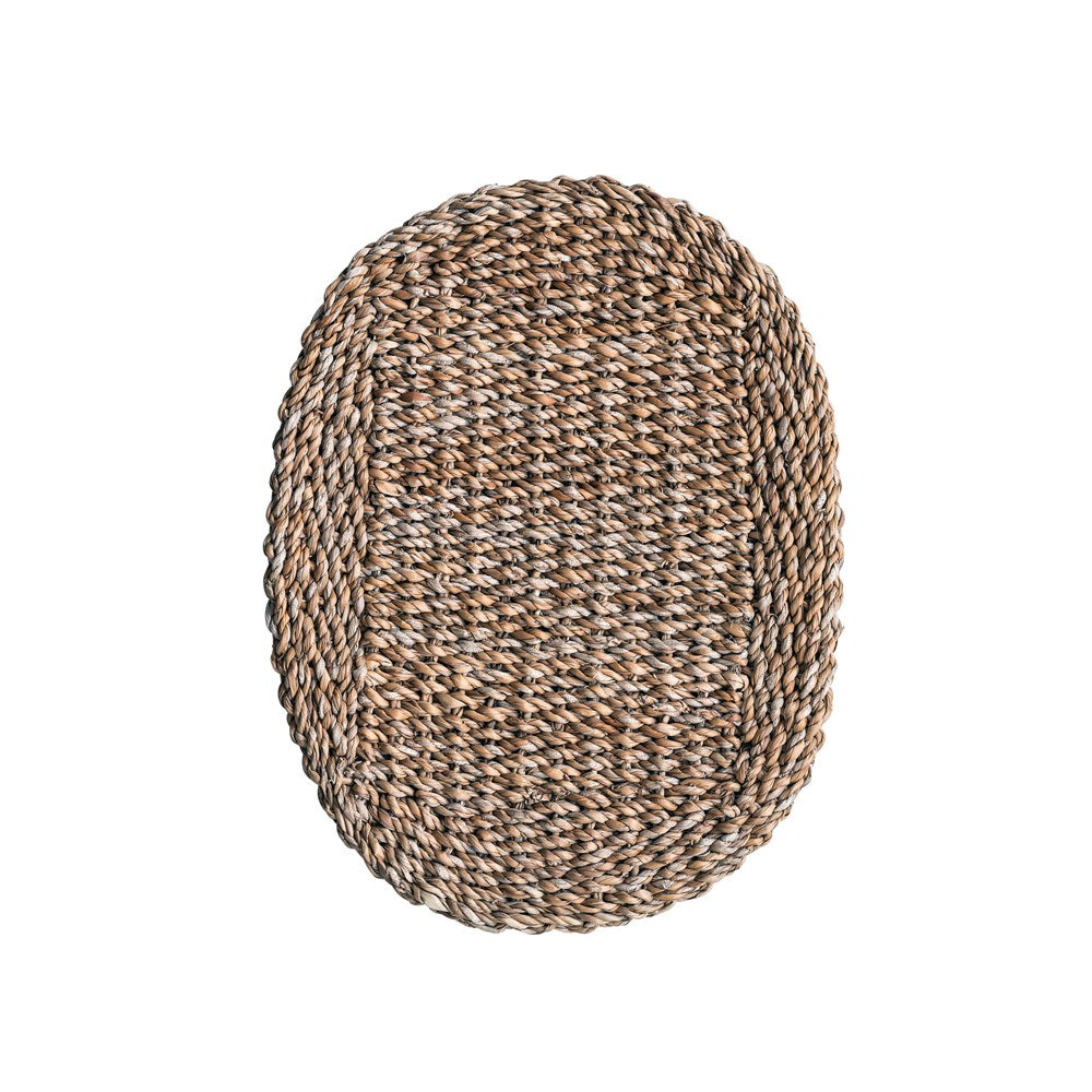 OVAL NATURAL SEAGRASS PLACEMAT