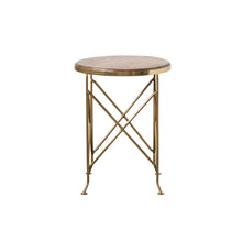 16" ROUND METAL TABLE