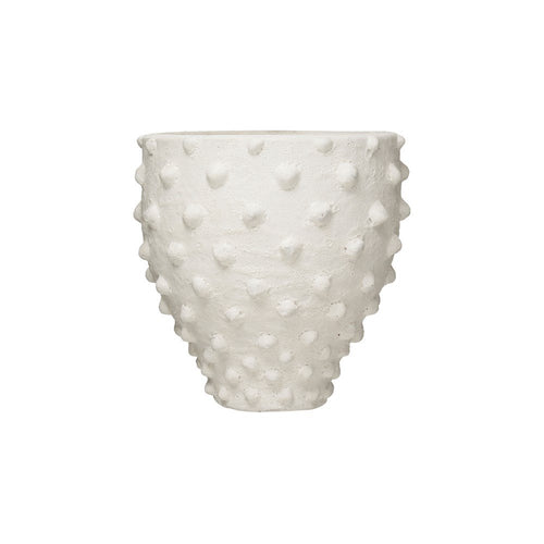 Coarse Terra-Cotta Planter w/ Raised Dots