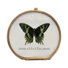 ROUND BRASS 3X5 FRAME