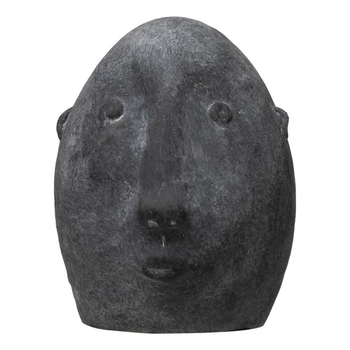 TERRA COTTA FACE, MATTE BLK