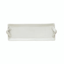 STONEWARE TRAY WITH HANDLES