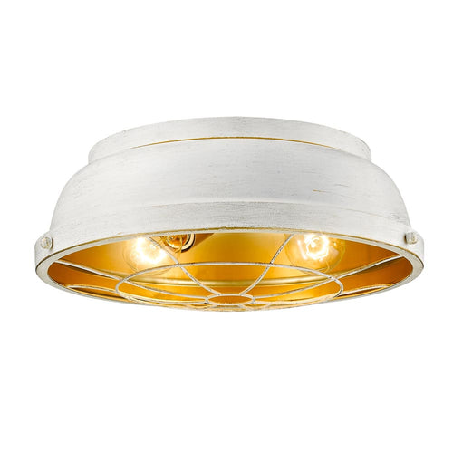 Bartlett Flush Mount in French White, Lighting, Laura of Pembroke