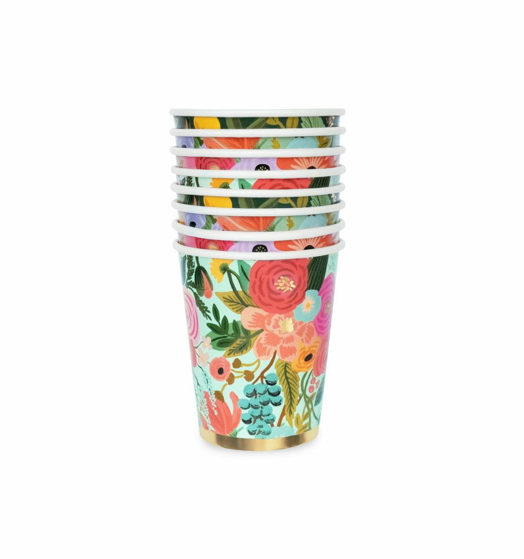 Garden Party Paper Cups