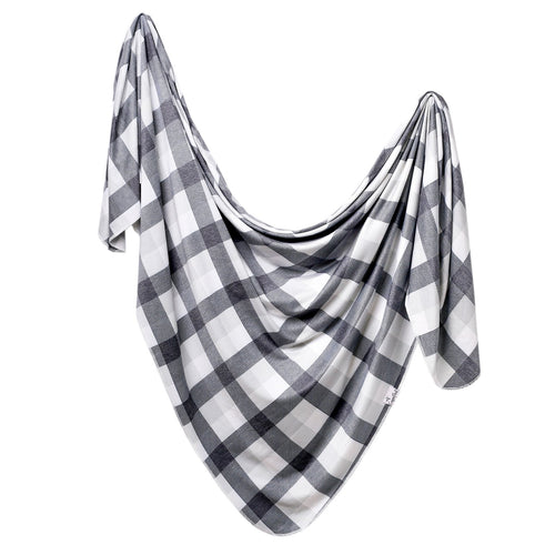 Hudson knit swaddle blanket