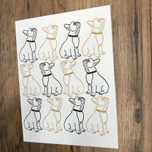 FRENCHIE GREETING CARD