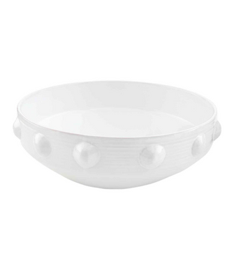 BEADED SERVING BOWL
