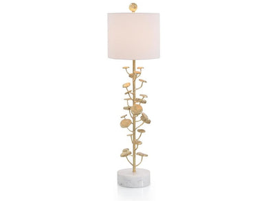 BRASS PLATED TABLE LAMP