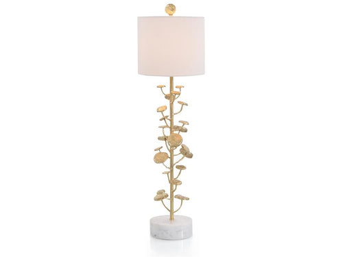 BRASS PLATED TABLE LAMP