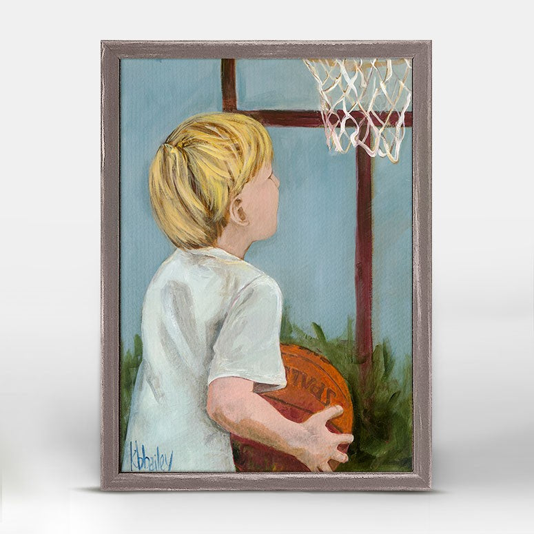 Lil' Basketball Star 2 5x7, Home Accessories, Laura of Pembroke