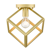 Cassio Flush Mount in Olympic Gold