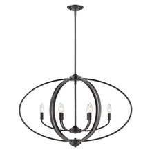 Colson Matte Black Linear Pendant