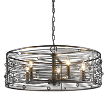 Bijoux 5SF Light Semi-Flush in Brushed Etruscan Bronze