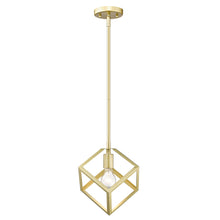 Cassio Mini Pendant in Olympic Gold