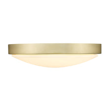 Gabi BCB 13" Flush Mount in Brushed Champagne Bronze with Opal Glass