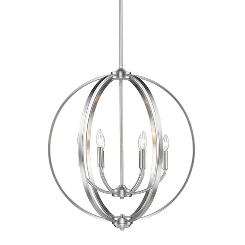 Colson Pewter Chandelier