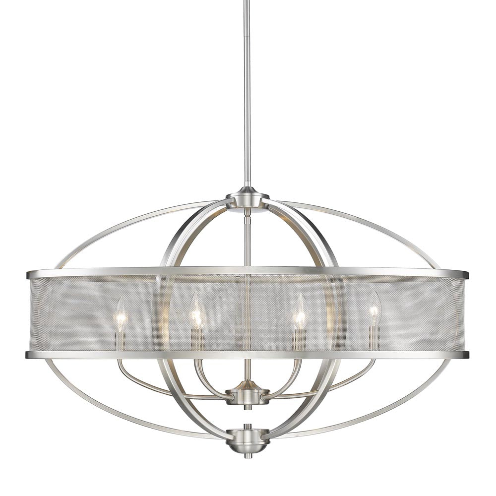 Colson Pewter Linear Pendant