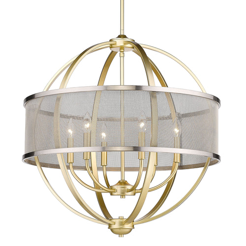 Colson Olympic Gold Chandelier
