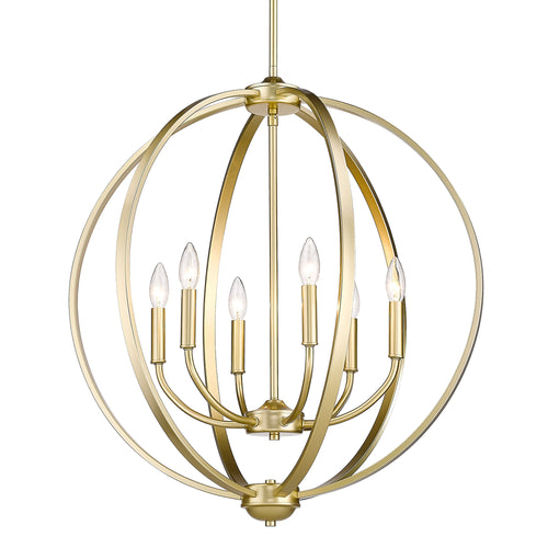 Colson Olympic Gold Chandelier
