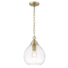 Ariella Small Pendant in Brushed Champagne Bronze