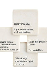 HAVING PEOPLE OVER COASTER