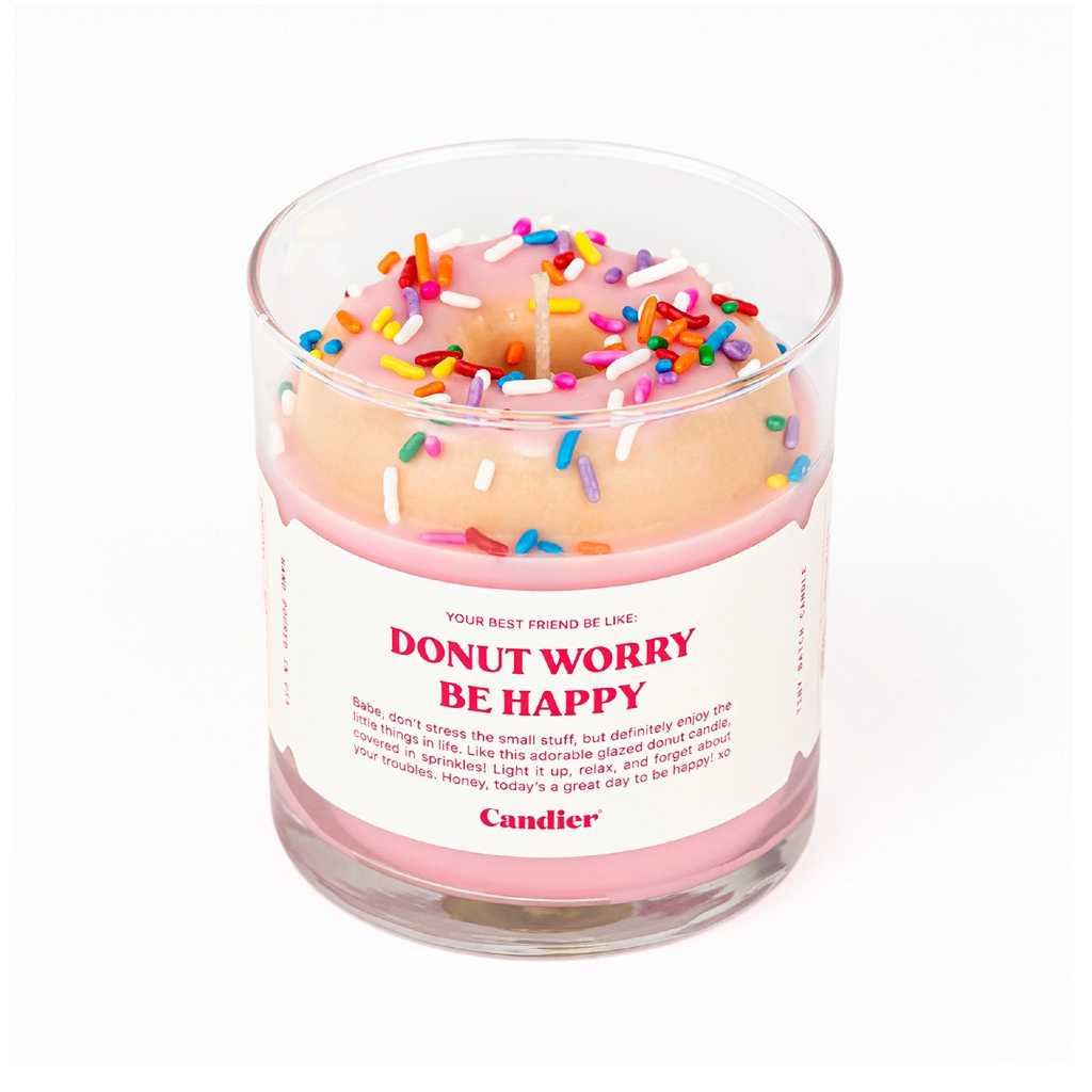 DONUT WORRY CANDLE