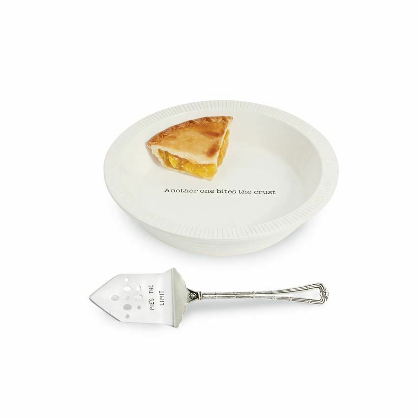 PIE PLATE & SERVER SET