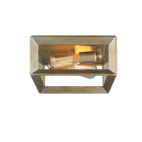 Smyth Flush Mount in White Gold, Lighting, Laura of Pembroke