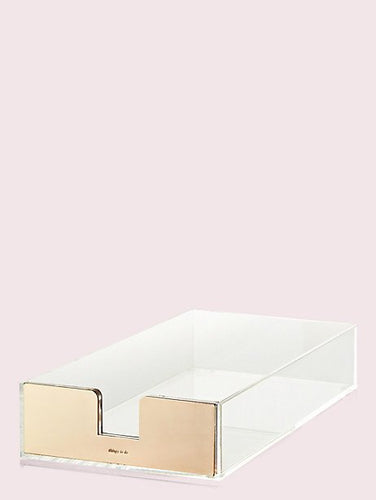 strike gold desk tray