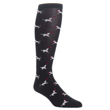 BLACK W/TAN DOG OTC SOCK