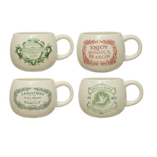 STONEWARE MUG W/SAYING